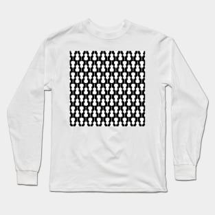 Double Bass Pattern Big Long Sleeve T-Shirt